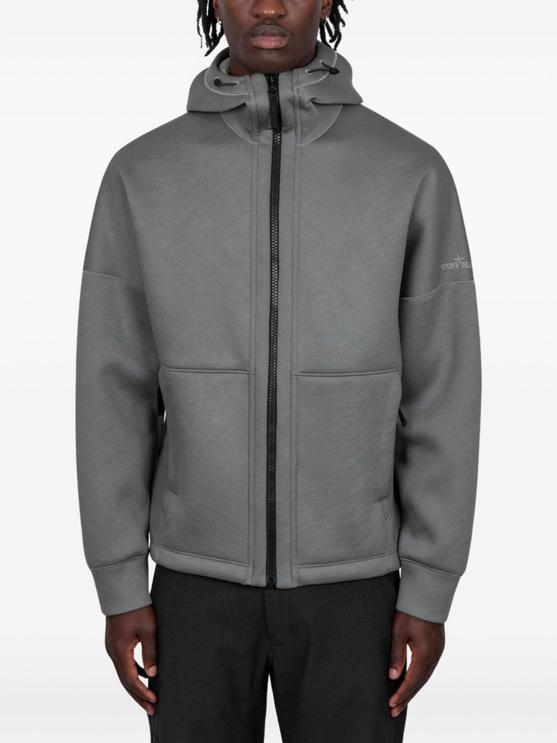 Scuba zipped hoodie 1