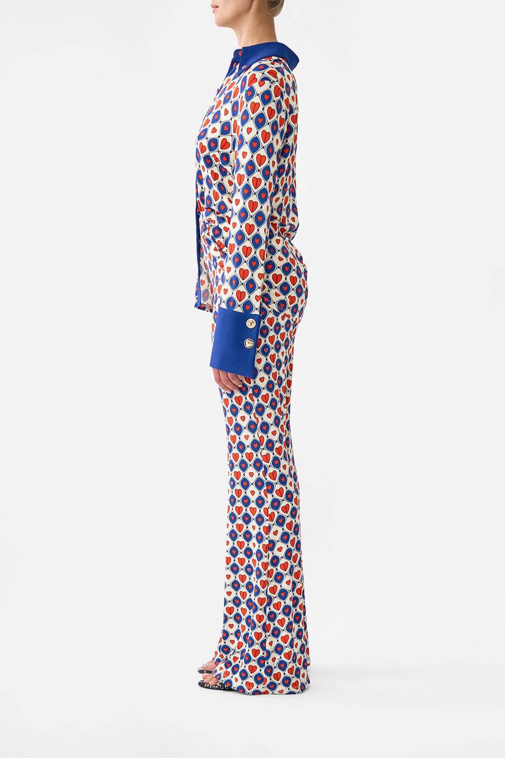 JERSEY FLARE PANT - 4