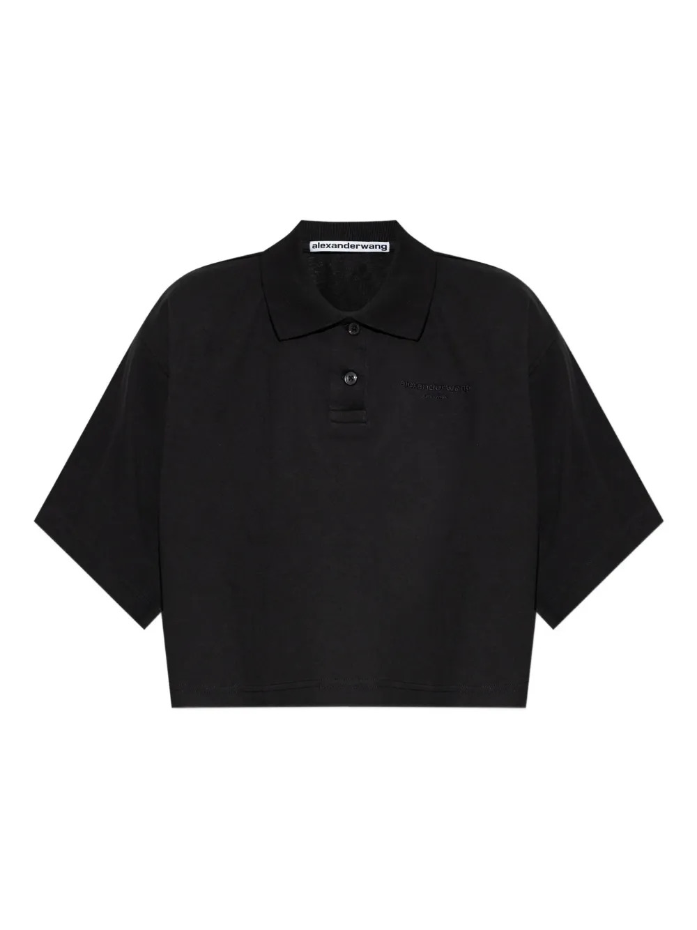 ALEXANDER WANG - Women SS Cropped Polo T-Shirt - 5