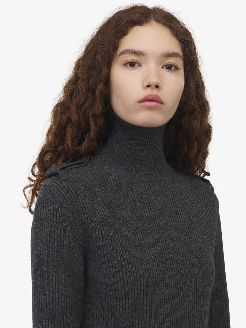 Ribbed Knit Mini Dress 6