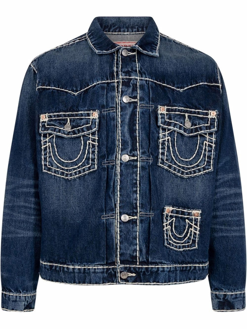 x True Religion denim trucker jacket - 1