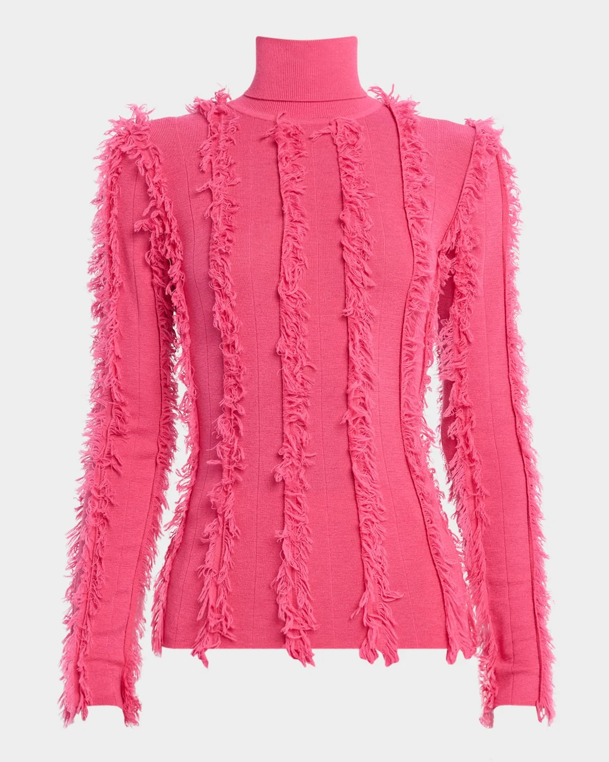 Nico Shredded Turtleneck Sweater - 1