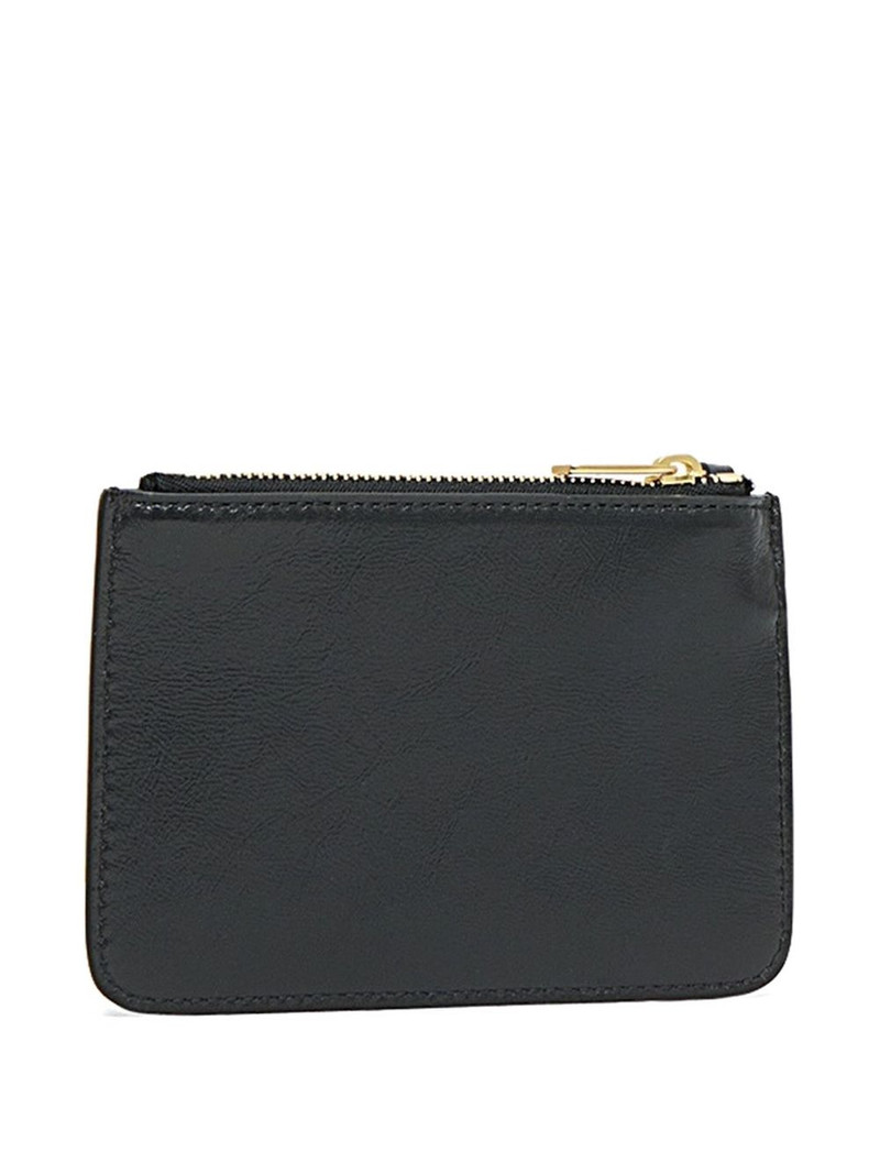 Mansur Gavriel logo-plaque leather wallet outlook