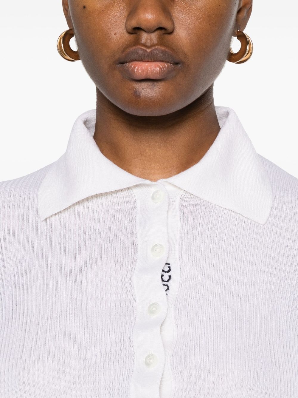 Web-stripe polo top - 5