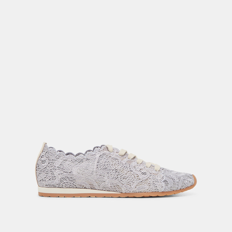 DAYANA SNEAKERS DUSTY BLUE LACE 1