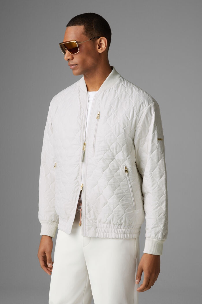 Peter Quilted jacket in Off-white - 2
