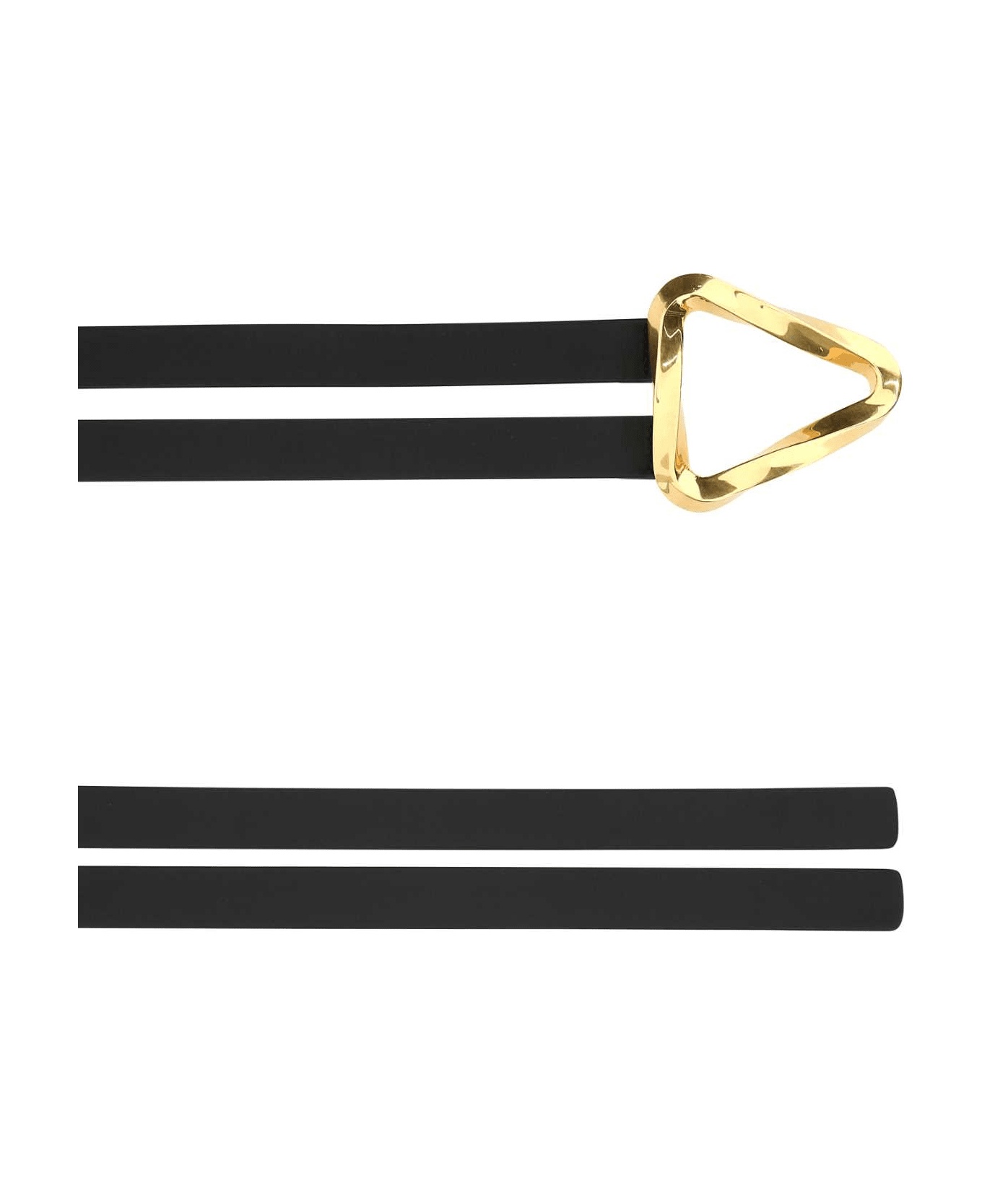 Black Leather Grasp Belt - 2