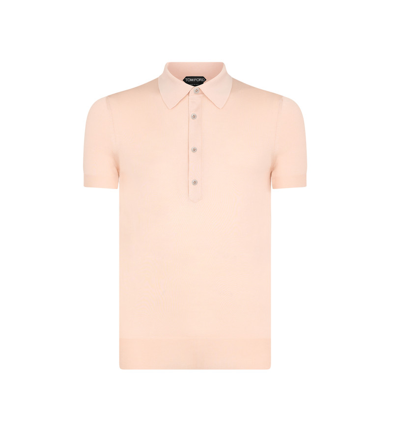 SILK VISCOSE POLO 1