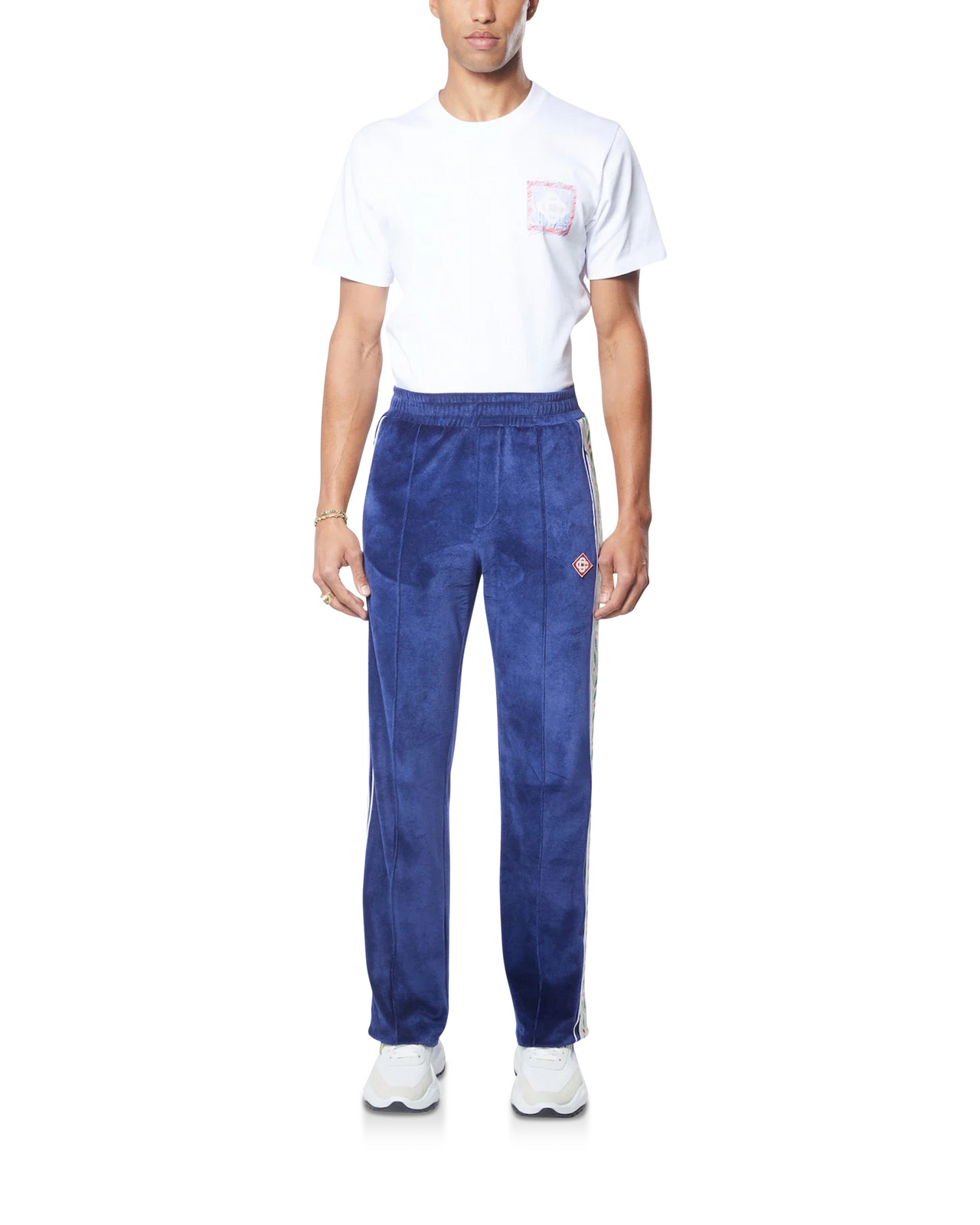 Laurel Velour Taped Tracksuit Bottoms - 2