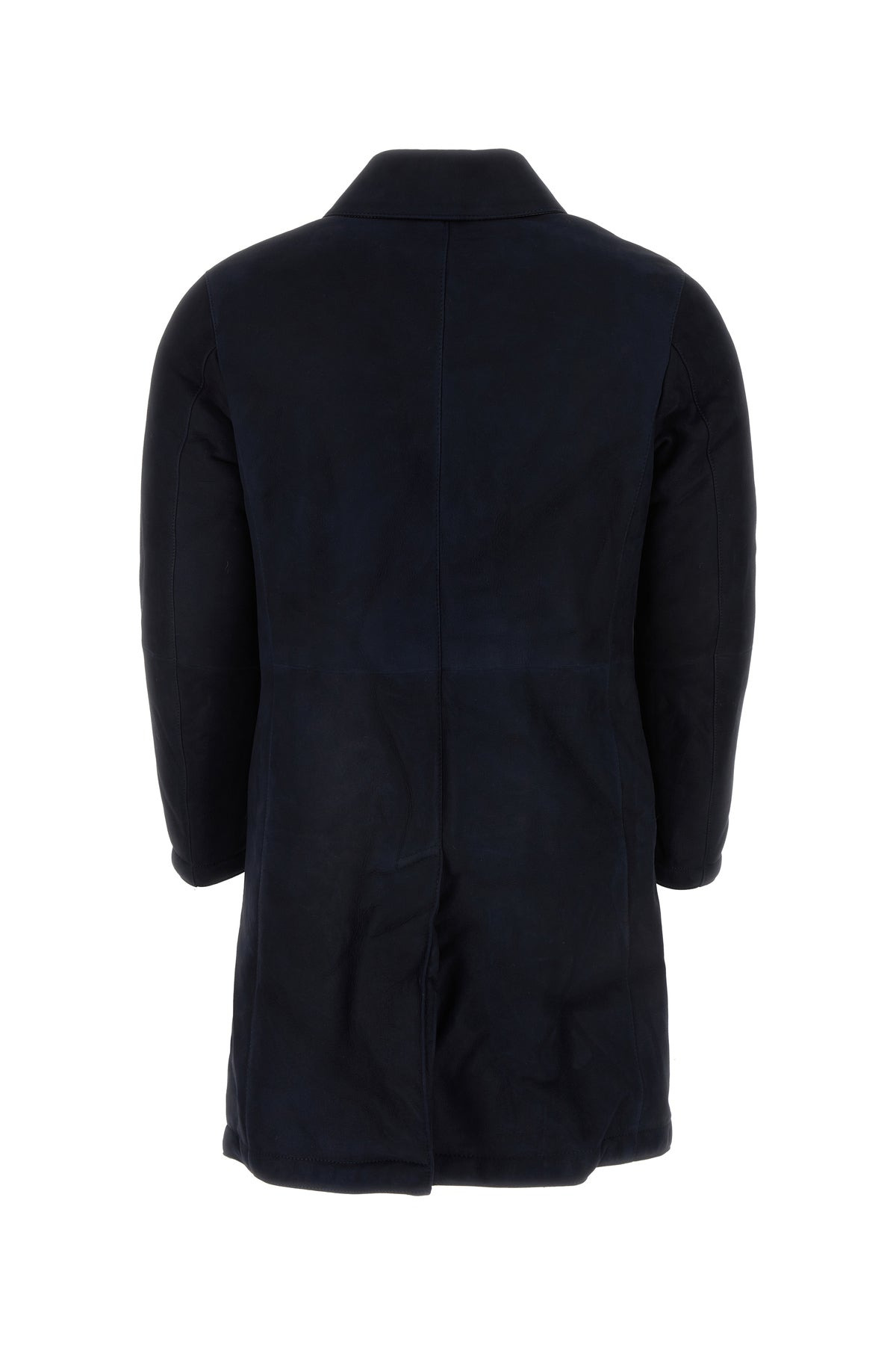 Midnight blue shearling coat - 2