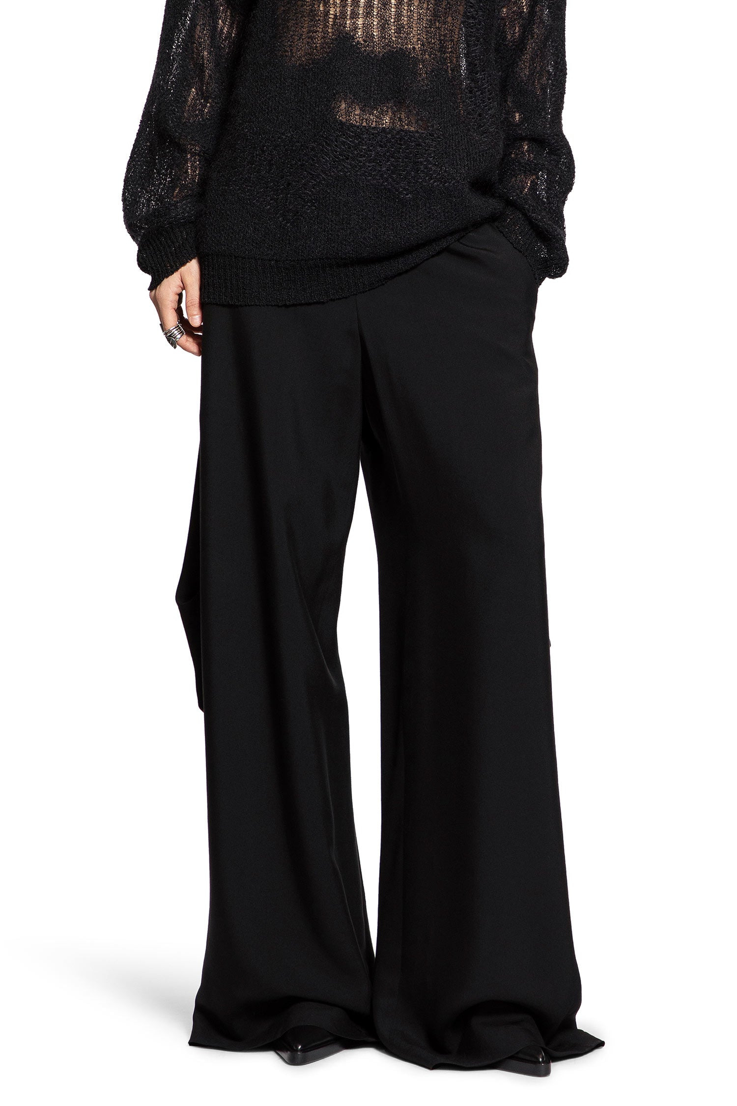 Odeta Draped Comfort Trousers - 5