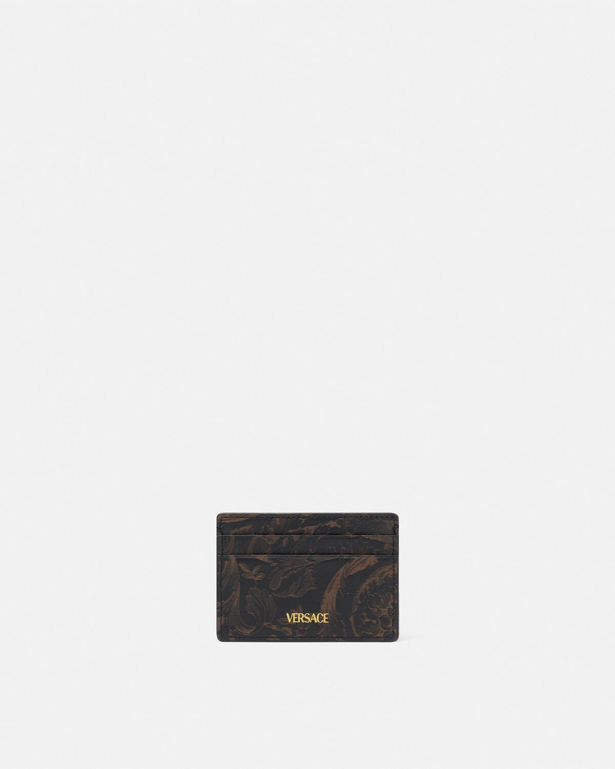 Lasered Barocco Leaf Cardholder - 3