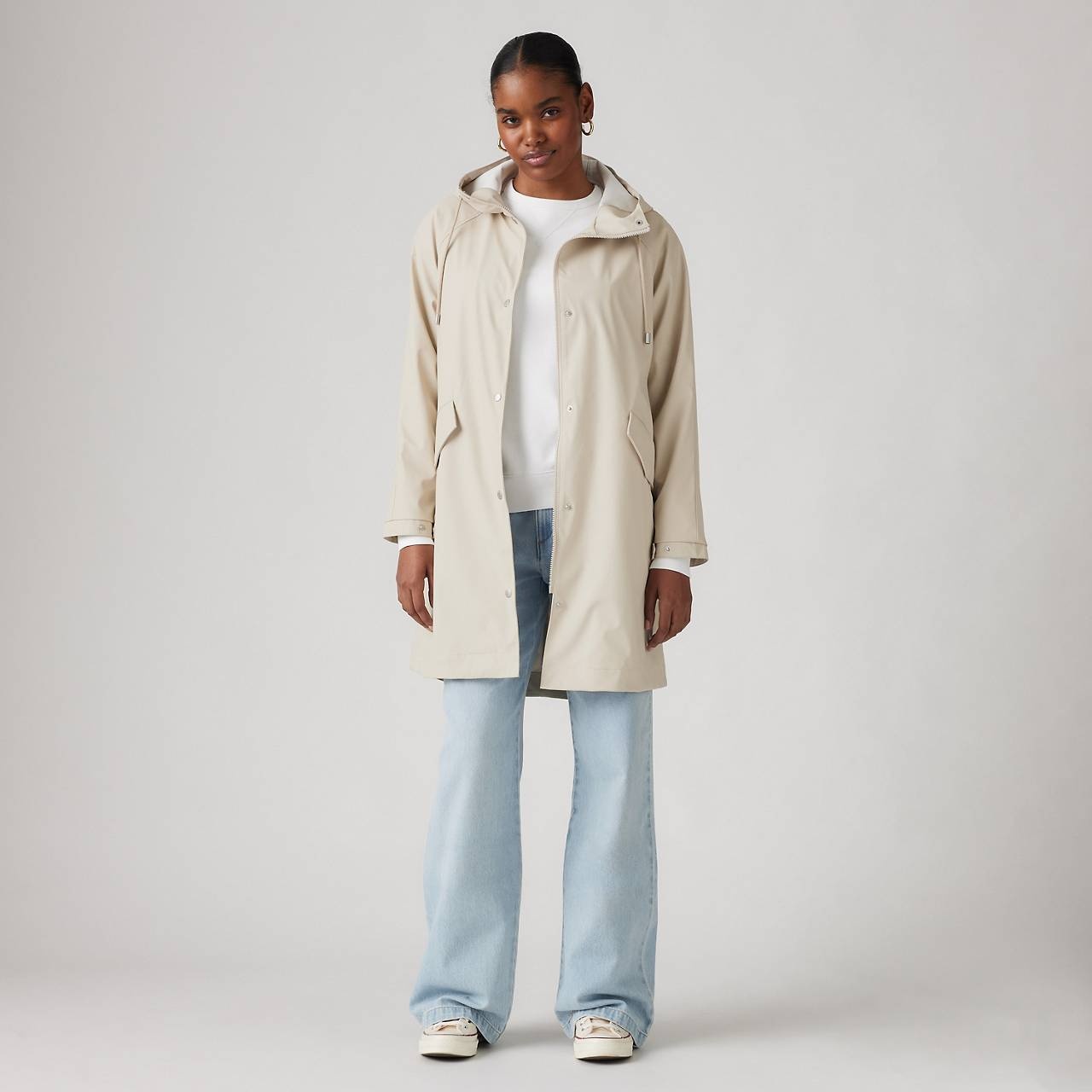 HOODED RAIN JACKET - 2