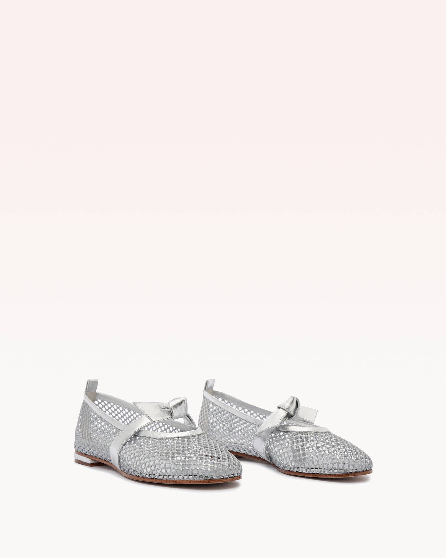 CLARITA BALLERINA MESH SILVER - 2