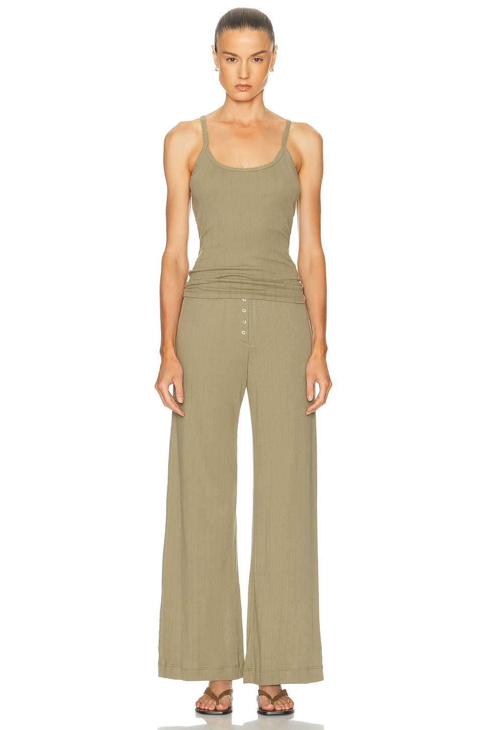Pointelle Classic Tank Top - 4