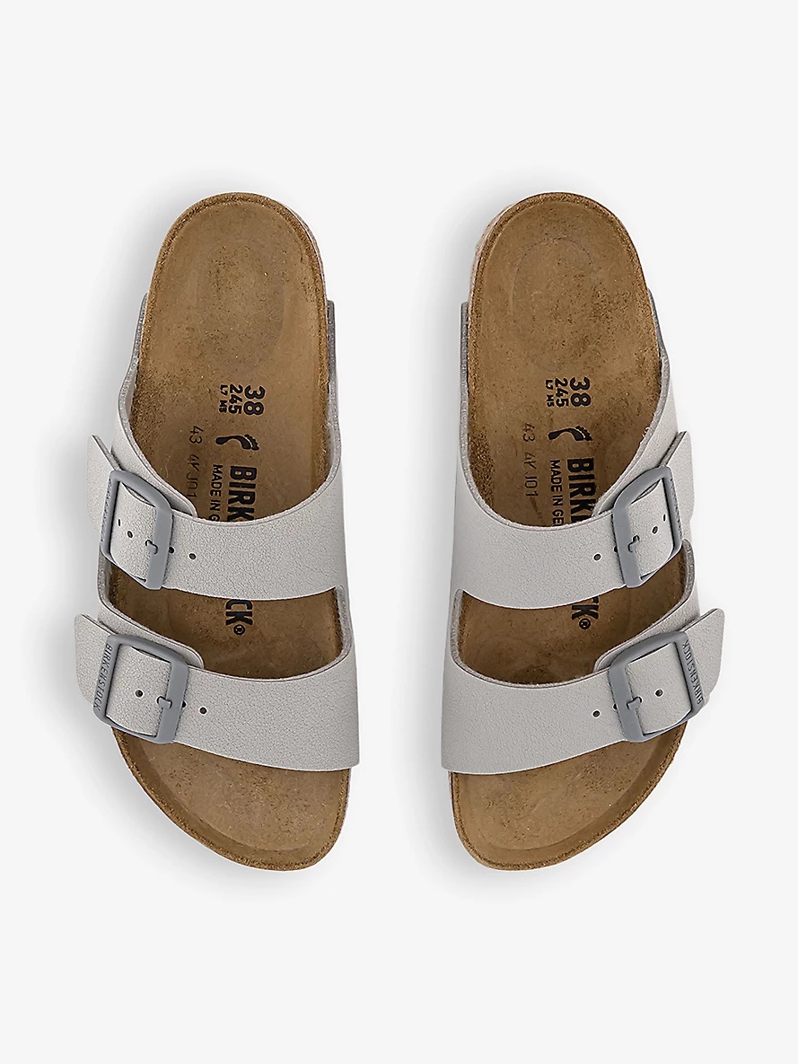 Arizona two-strap faux-leather sandals - 2