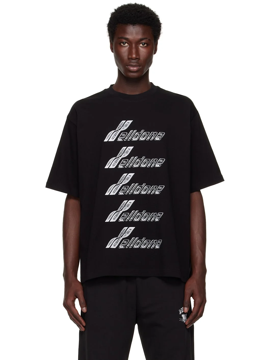 Black Se11done DNA T-shirt - 1