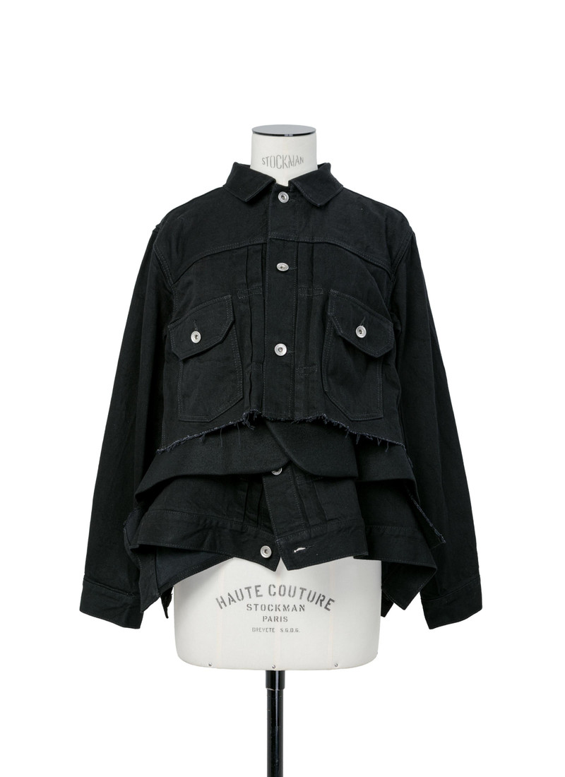 Denim x Wool Melton Jacket - 1