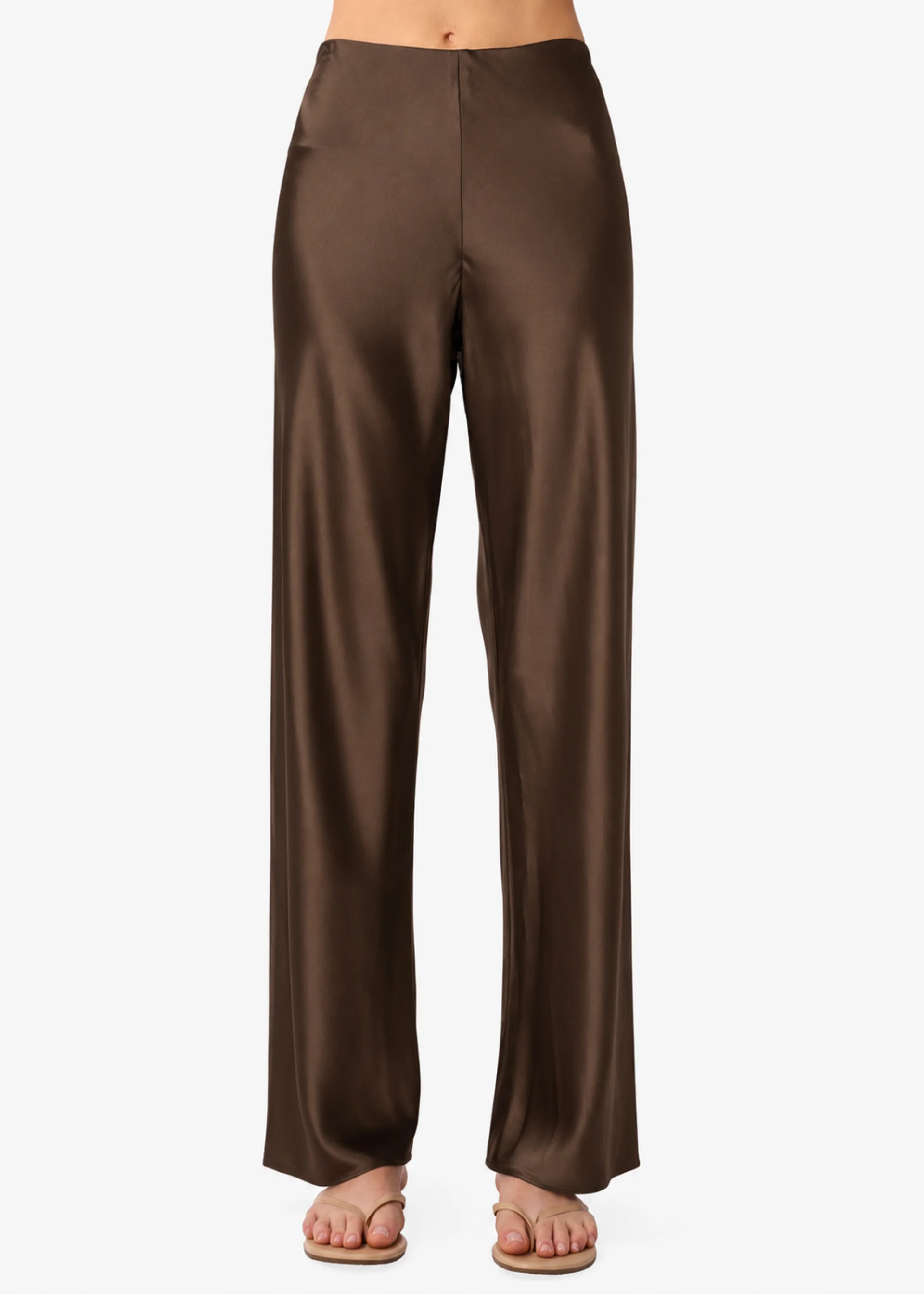 BRISTOL MID RISE PANT CHOCOLATE - 1