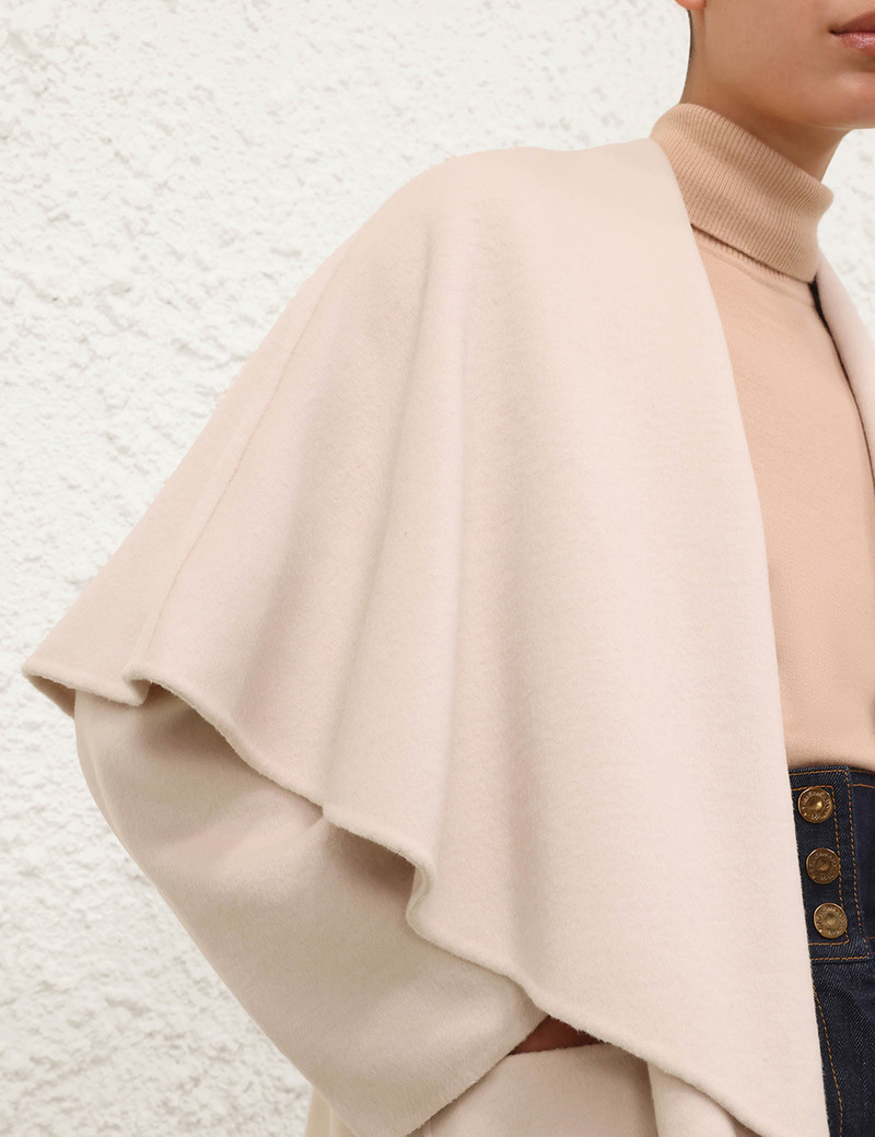 REBELLION TIE NECK CAPE 5