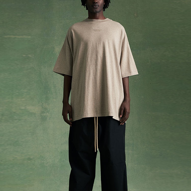 Fear of God Essentials FW23 Tee 'Core Heather' 125BT232004F - 4