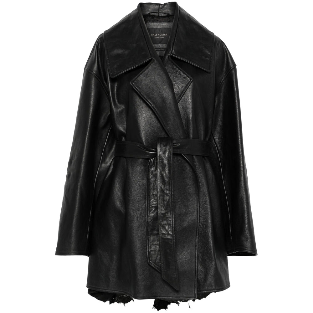 Balenciaga Black Jackets - Leather Jackets Women - 1