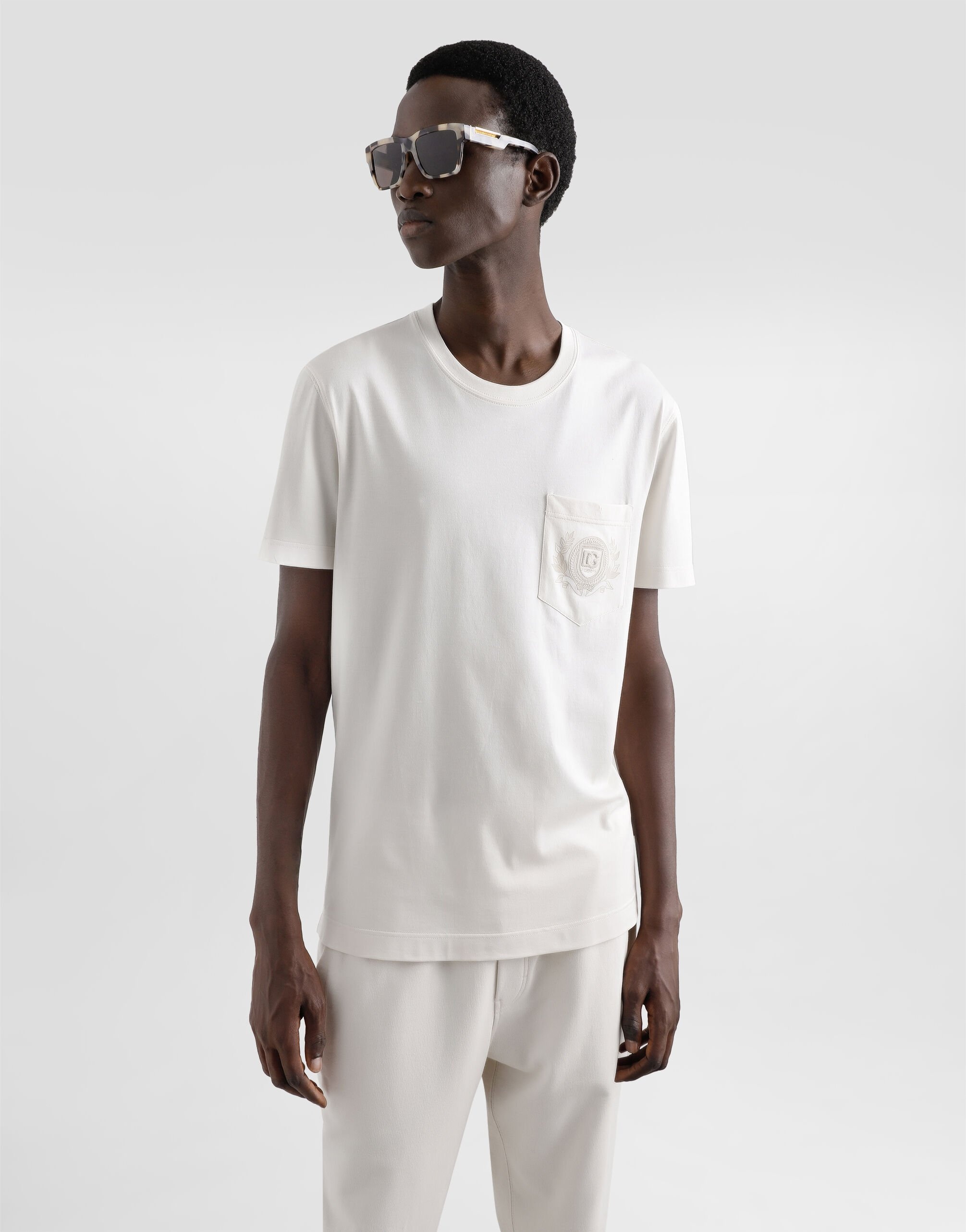 Cotton T-shirt with logo - 5