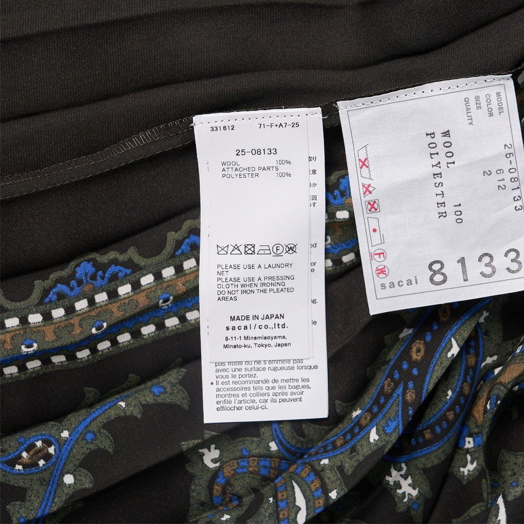 Suiting X Paisley Print Skirt - 3