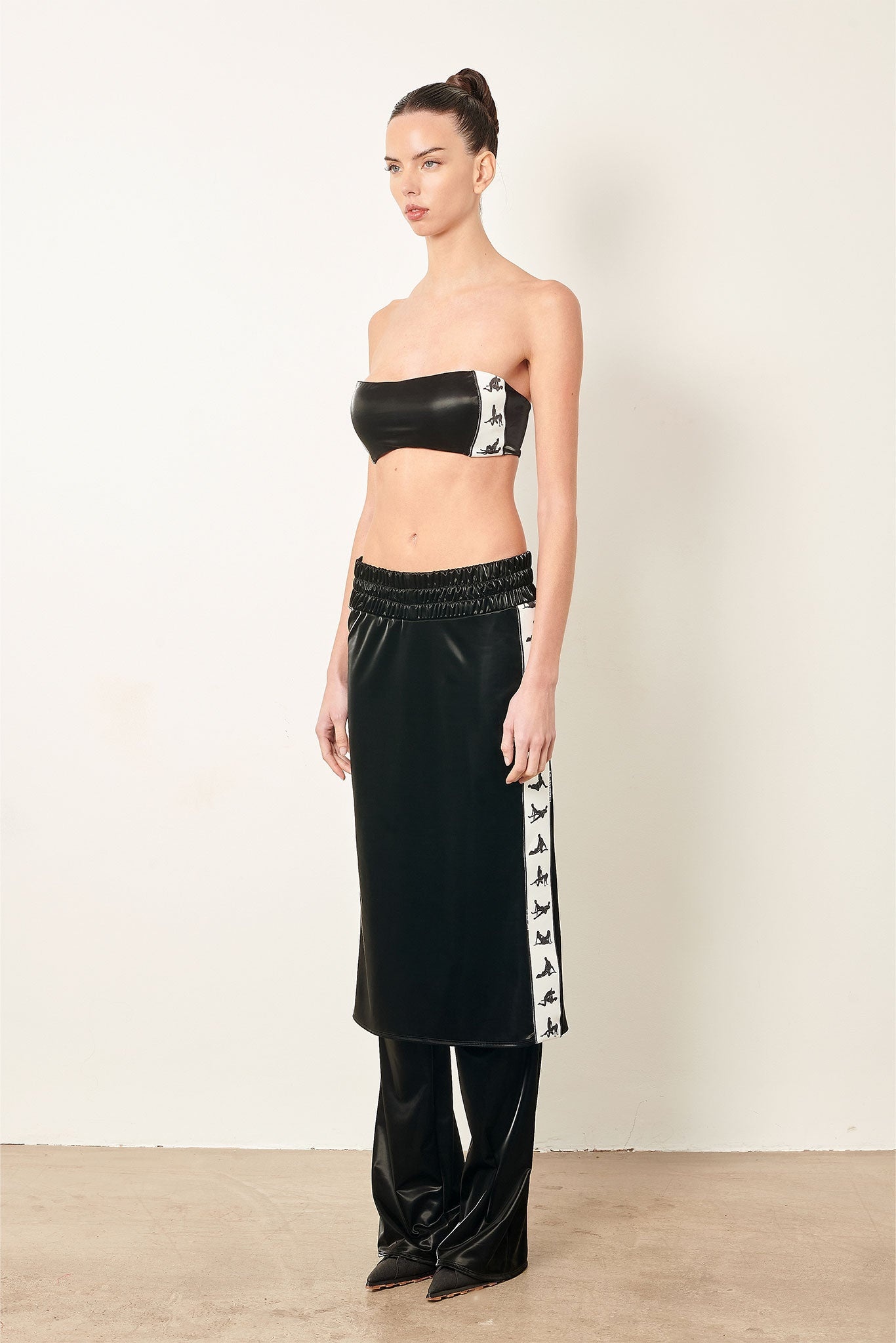 PREMIER TROUSER SKIRT BLACK - 5