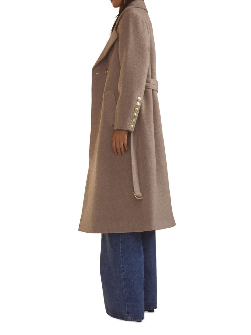 Women's Noa Wool-Blend Coat - Camel 3