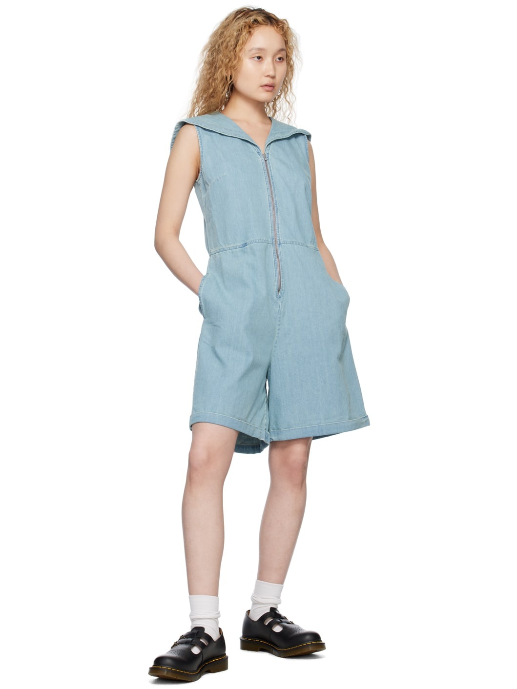 Blue Sindy Jumpsuit - 4