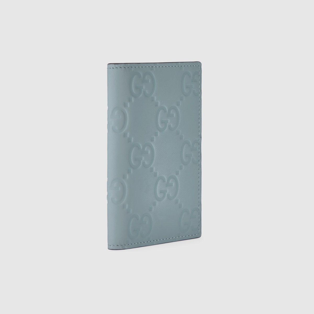 GG rubber-effect long card case - 3