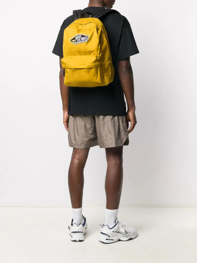 Vans logo-patch backpack  outlook