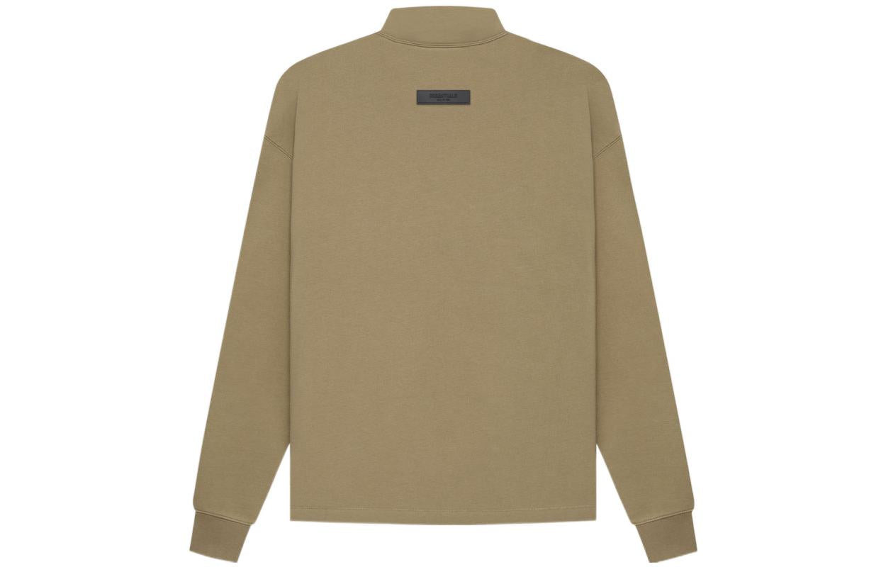 Fear of God Essentials SS22 Relaxed Mockneck Oak FOG-SS22-927 - 3