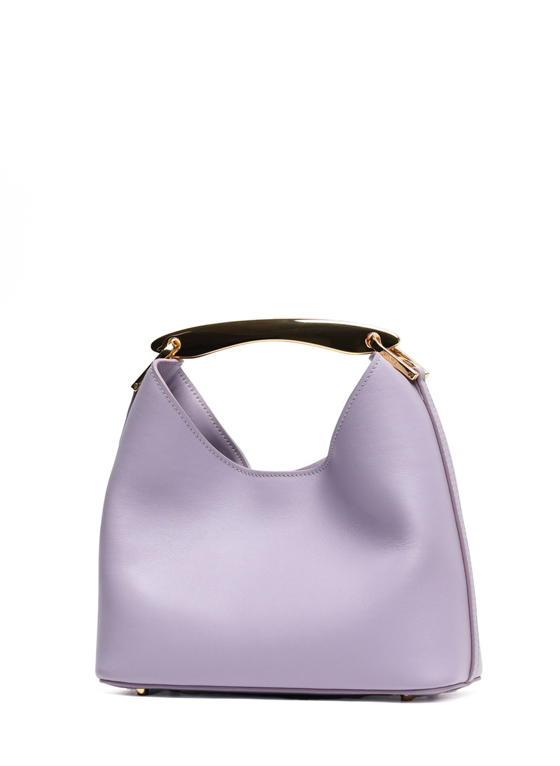 Elleme Small Boomerang Leather Lilac outlook