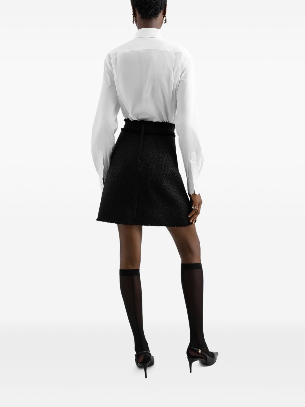 tweed mini skirt - 3