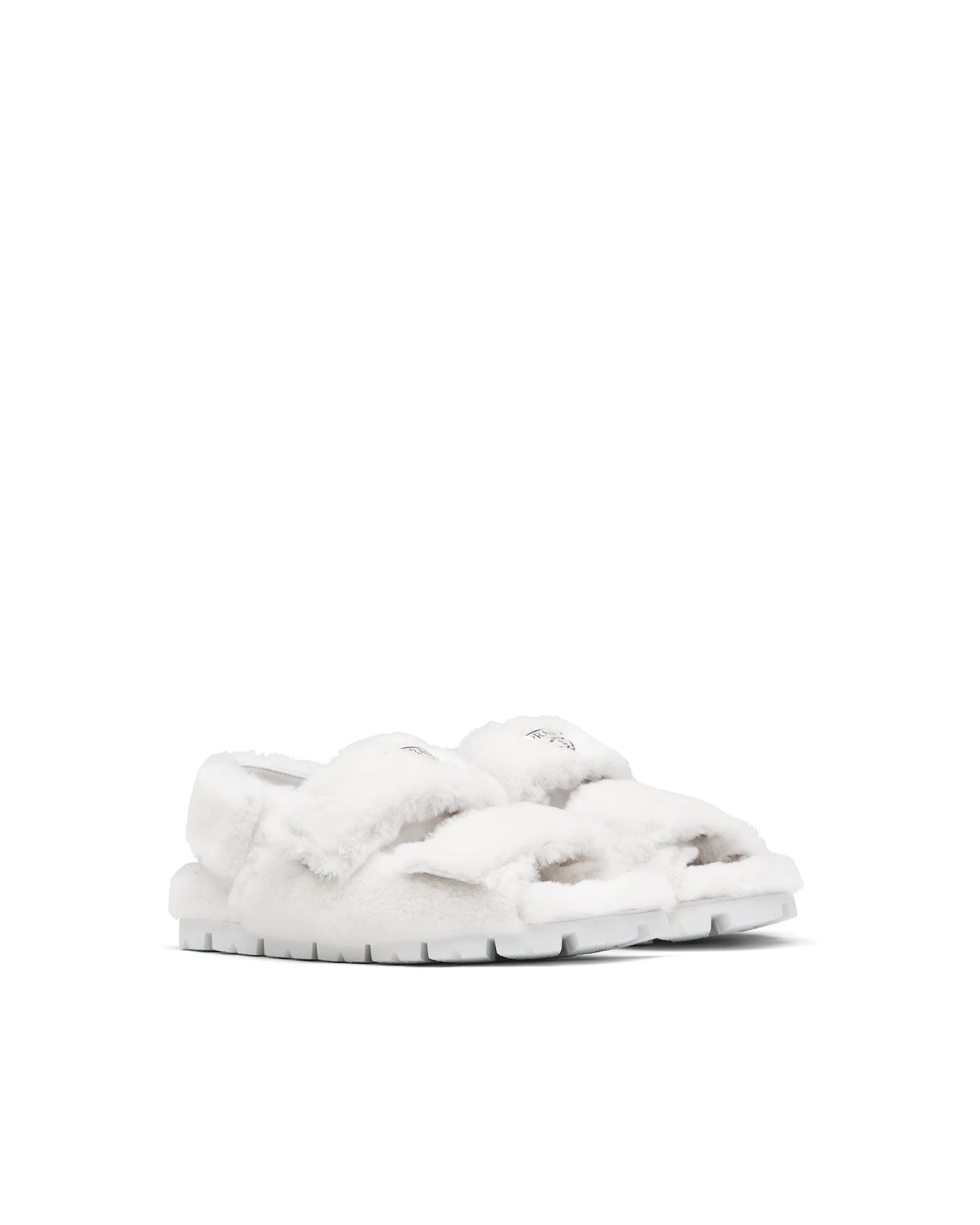 Shearling sandals - 2