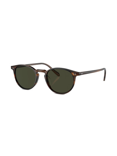 Oliver Peoples Riley round-frame sunglasses outlook