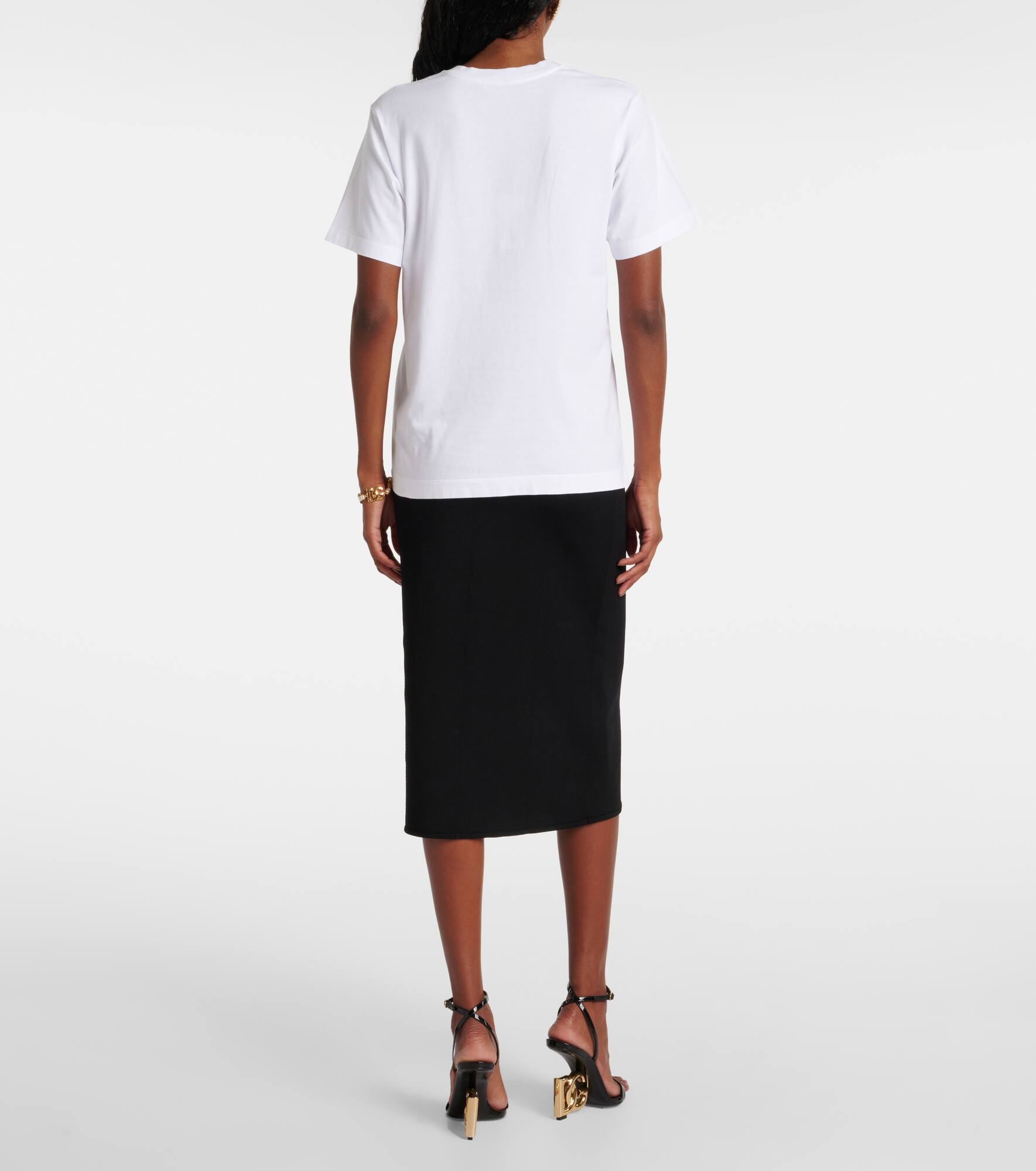 Logo cotton jersey T-shirt - 3