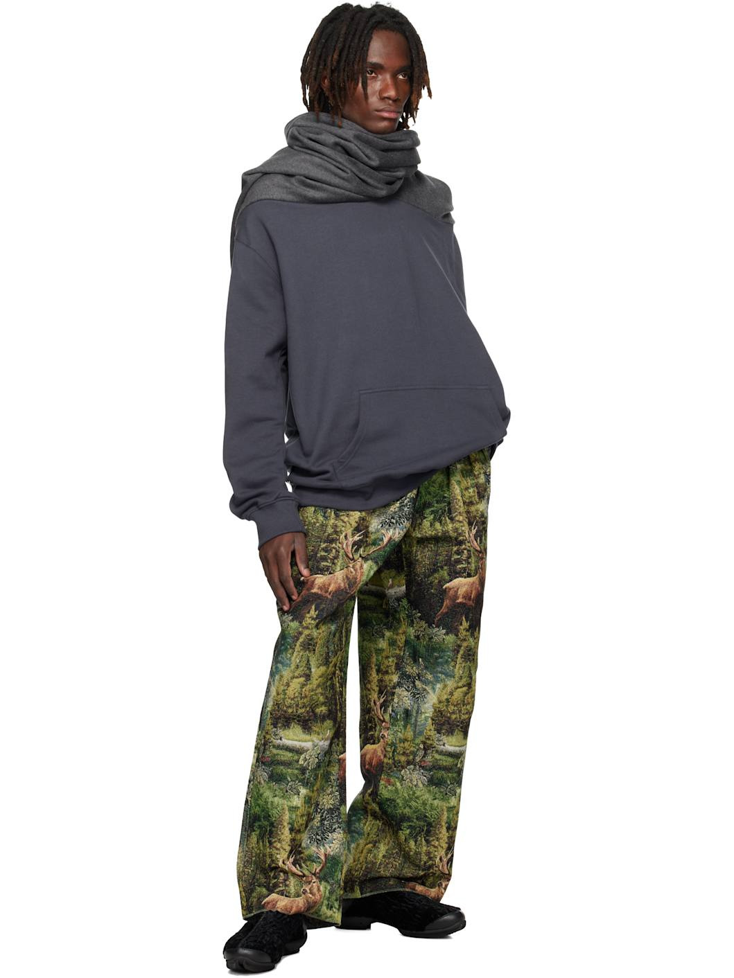 SSENSE Exclusive Gray Loopsweater Hoodie - 4