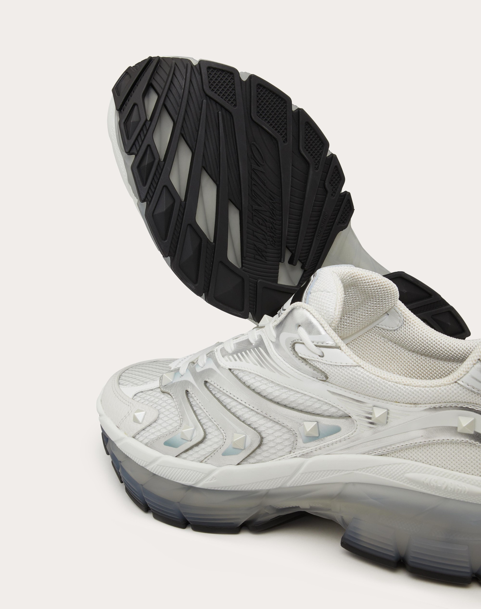 MS-2960 LOW-TOP SNEAKER IN FABRIC AND CALFSKIN - 5