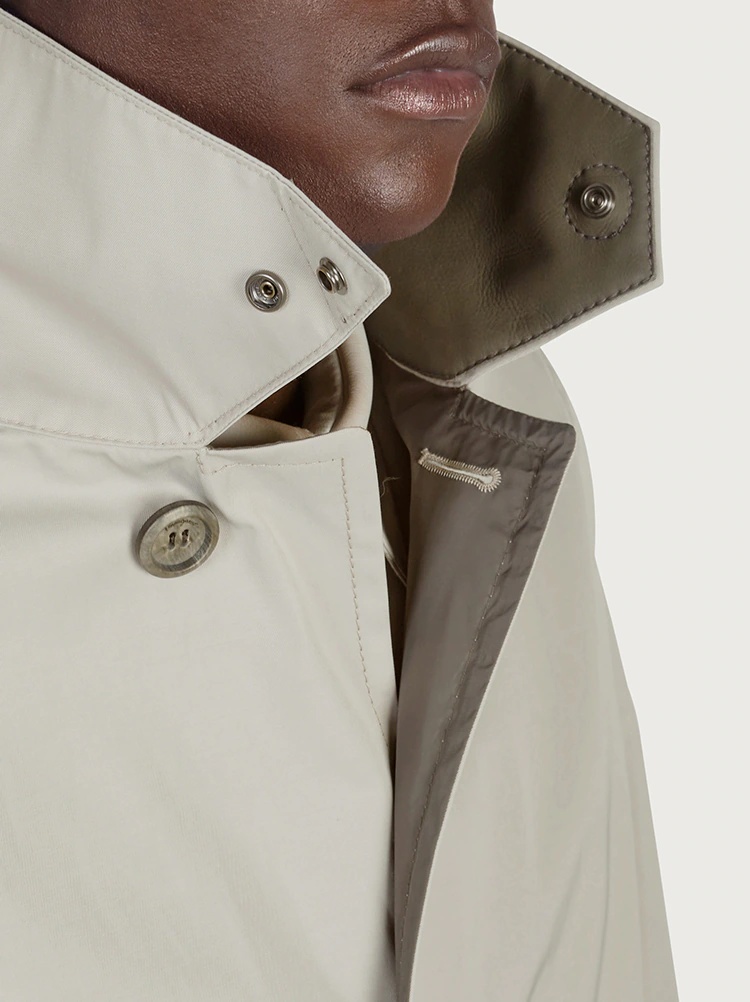 TRENCH WITH NAPPA DETAILS - 6