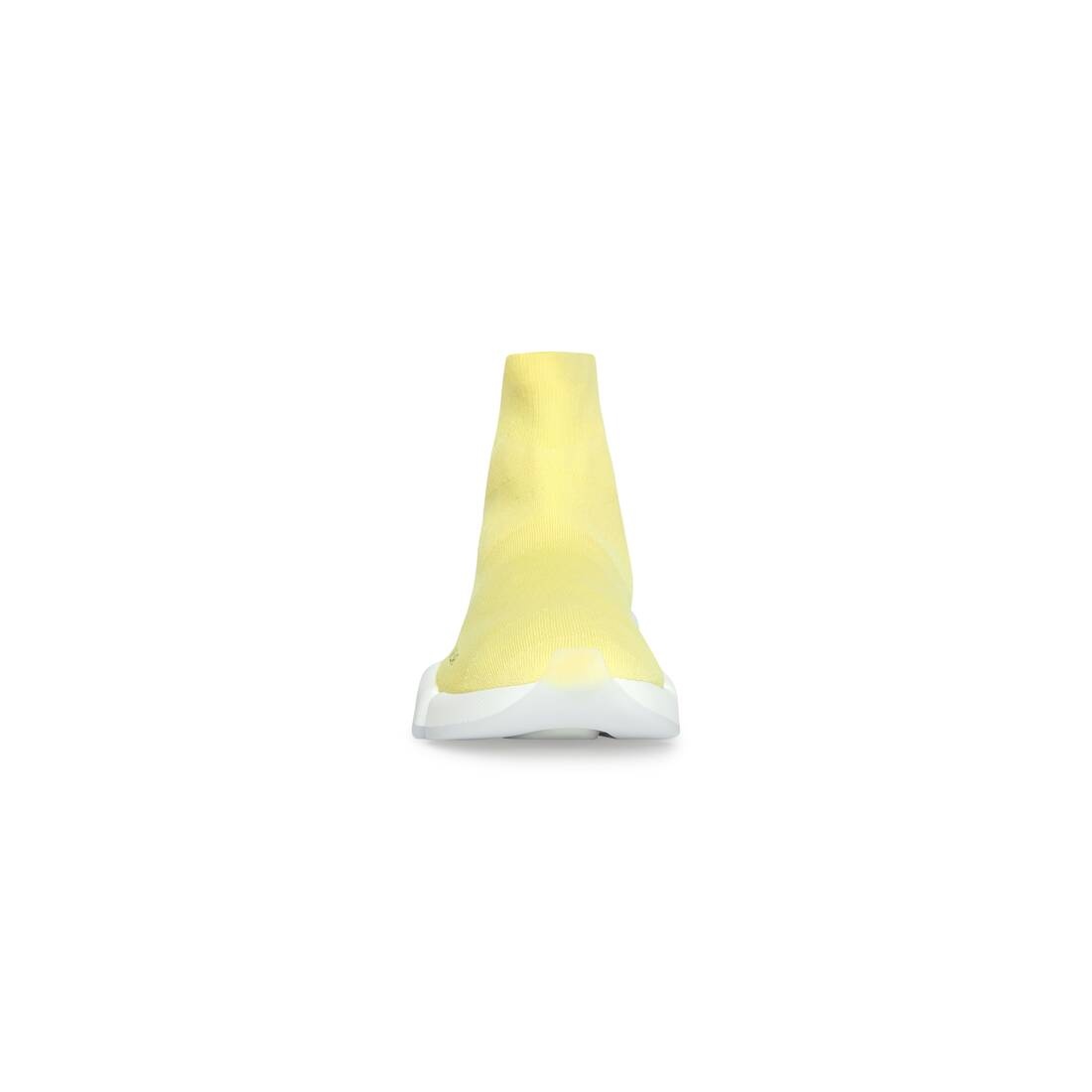 Women's Speed 2.0 Recycled Knit Sneaker With Transparent Sole in Yellow - 3