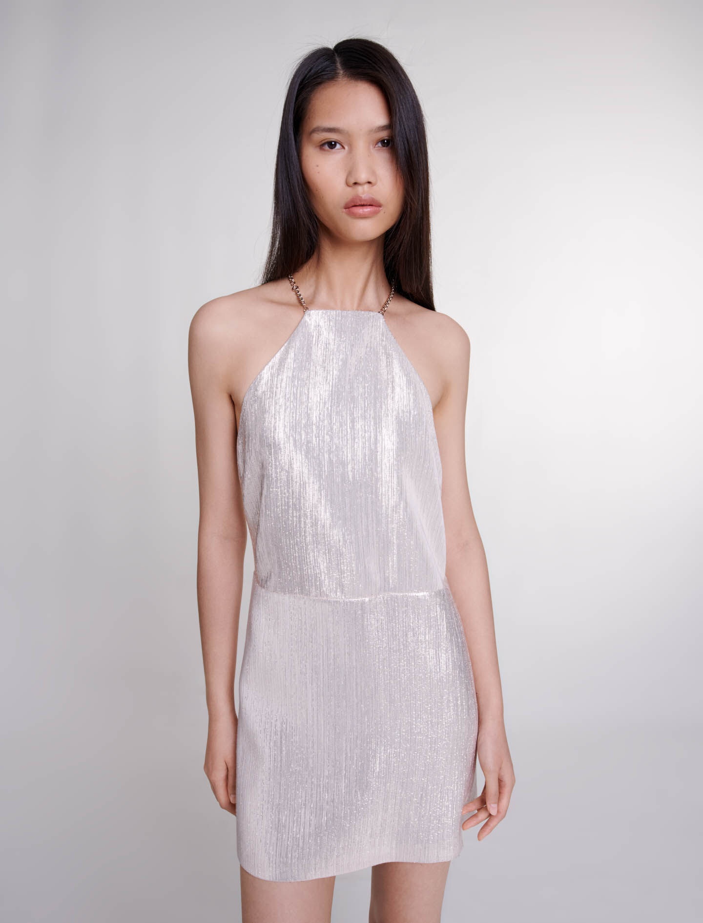 Short metallic dress - 5