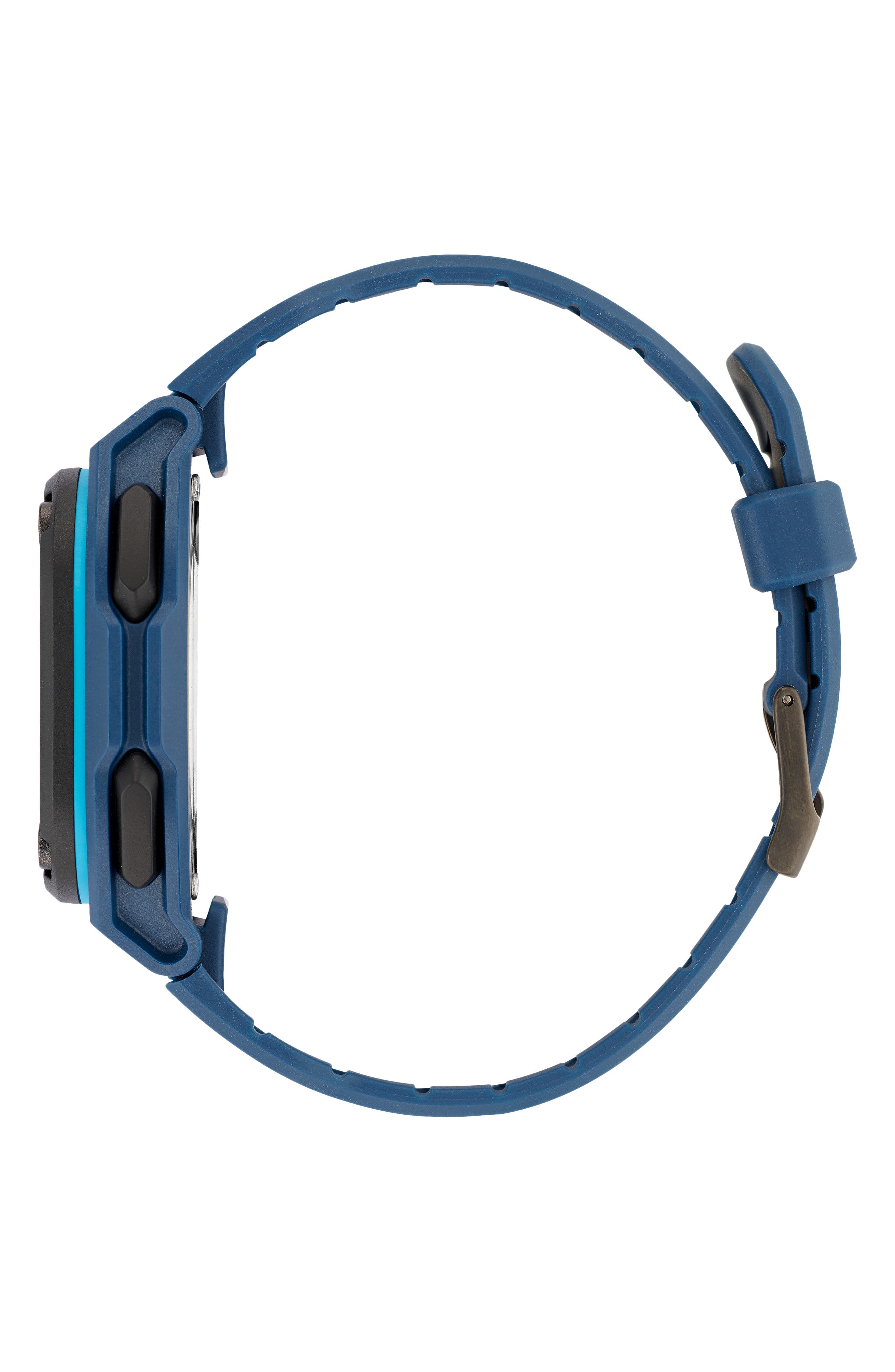 adidas City Tech One Resin Strap Watch, 45mm in Blue/Black/Blue at Nordstrom - 2