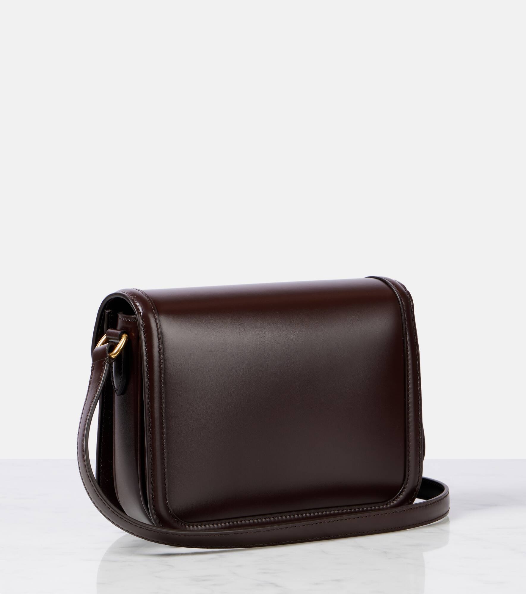 9TO5 VLogo leather shoulder bag - 4