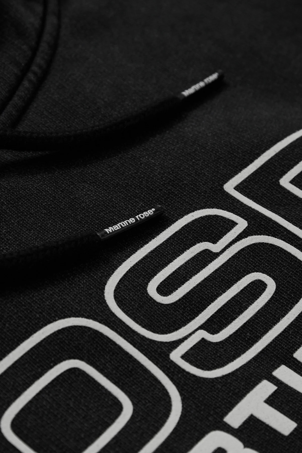 Martine Rose Shrunken Hoodie
 Black - 3