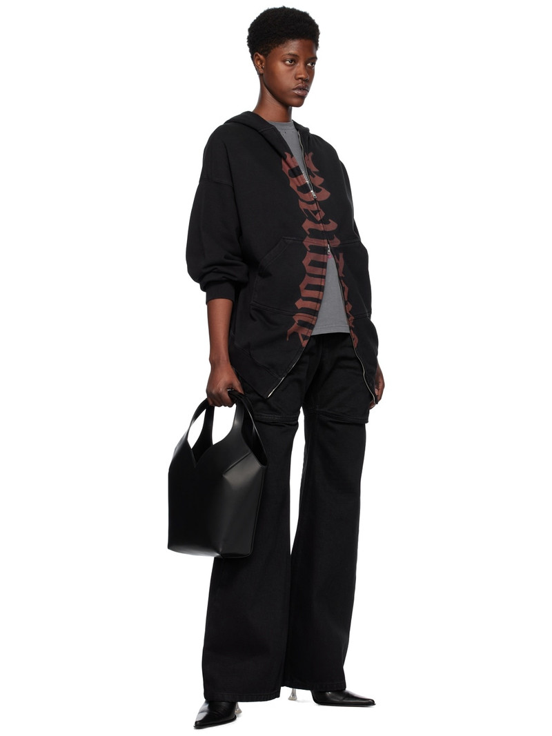 We11done Gray Lettering T-Shirt outlook