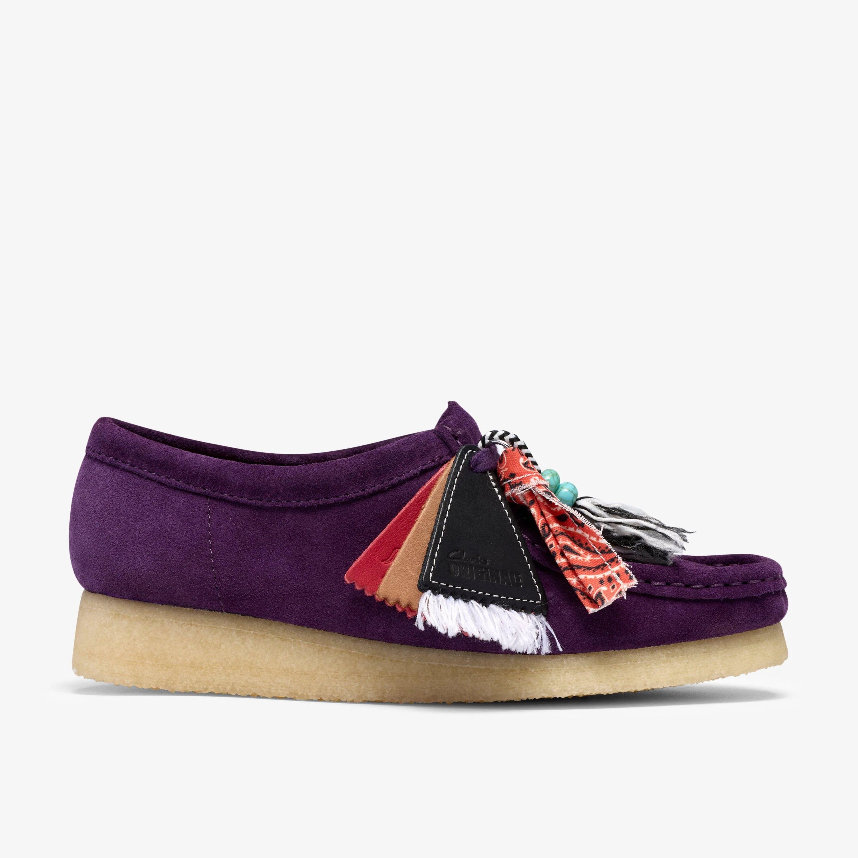 Wallabee. Damson Suede - 1