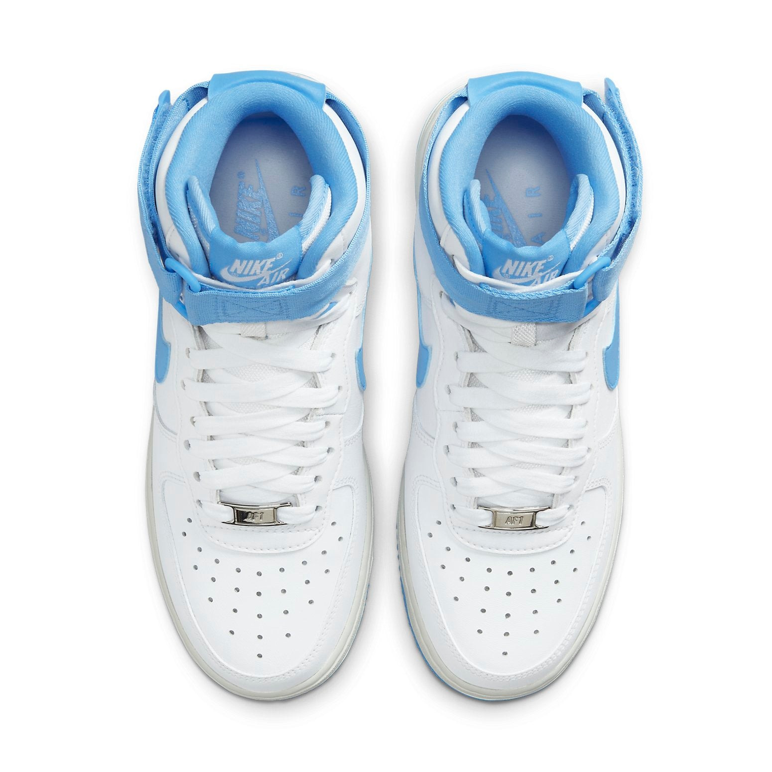 (WMNS) Nike Air Force 1 High 'White University Blue' DX3805-100 - 4